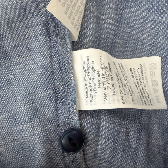 NWT Madewell Denim Daylily Dress in Annetta wash size 4 - Picture 7 of 7